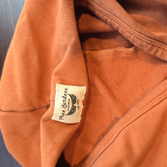Free Birdees Rust Orange Highland Cow Hoodie & Joggers Set | Size 2T | Viscose/ - Picture 5 of 7